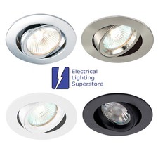 2 x GU10 MAINS TILT DIE CAST