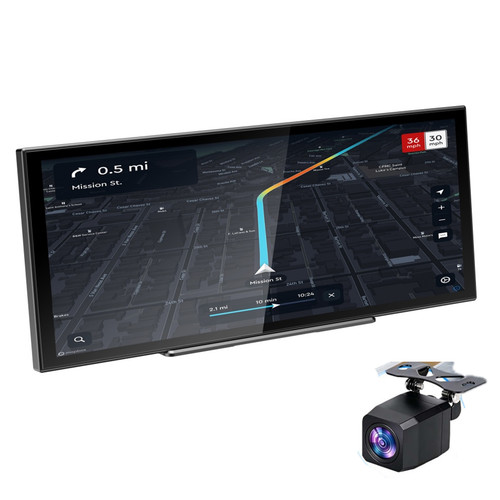Touch screen dash cam - 12.3",
