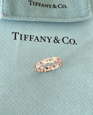 Tiffany & Co. Paloma Picasso Silver Signature XO Ring size K UK, 5.25 US or 50EU