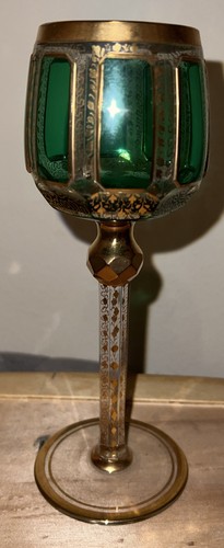 Bohemian moser cab cut glass - cab,