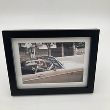 Black Wooden Photo Frame 5x7” / 6x8” | Wall Mount or Tabletop Display