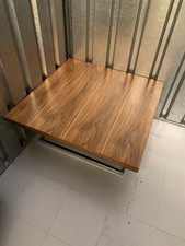 Dwell Convertible Extendable Coffee Dining Table in Walnut Veneer