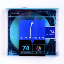 Denon Lapisia MiniDisc Recordable Japan MD Digital Audio 74 min Minutes Blue