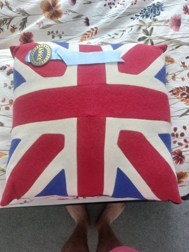 Fake london cashmere pillow - london,
