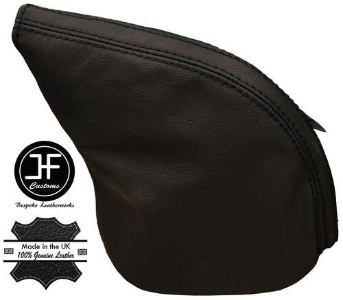 Black stitchin real leather - black,