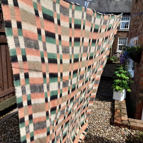 Retro blanket 1950s - blanket, 1950s/1960s