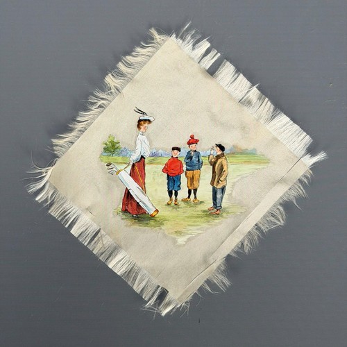 Antique hand painted - antique, (c.1906)