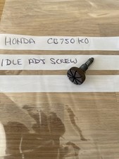 Honda CB750 K0 carburettor idle speed adjuster screw with spring , See below