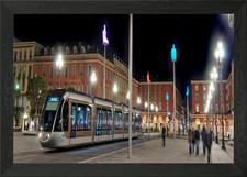 TRAMWAY NICE Framed Wall Art