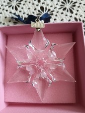 2000 Swarovski Christmas star Ornament 