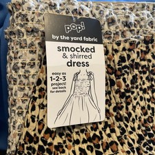 Cheetah  Smocked Bbl