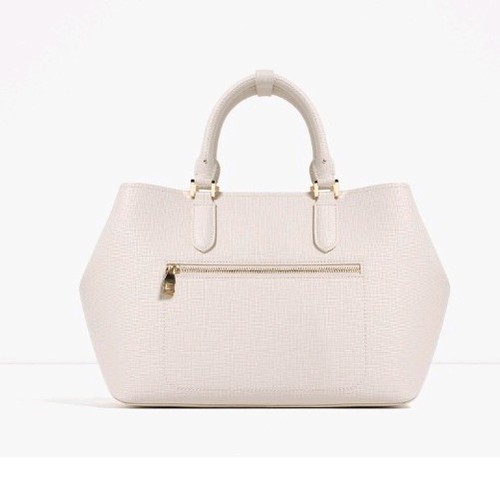 Zara cream city women bag - cream,