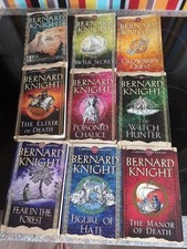 Bernard Knight Books Bundle X 9 PB Crowner John Mysteries PAPERBACKS