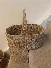 Wicker Stair Basket 