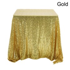 Rectangle Sequin Glitter Tablecloth Sparkly Table Cloth Cover Wedding Party S-XL