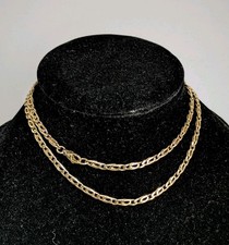 9ct Gold Plated 27" Long Heavy