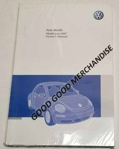 2007 beetle owners manual - beetle,