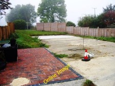 Photo 6x4 Vacant plot, Brick