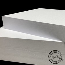 A6 White Plain Postcards