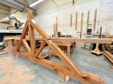 Solid Oak Trusses - Bespoke -