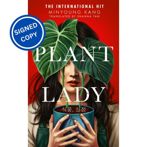 Signed book plant lady by - book,