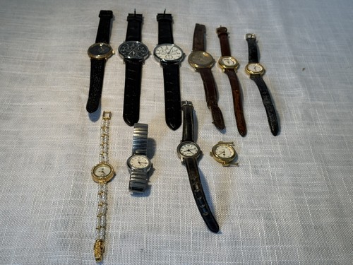 Job lot 10x vintage quartz - job,