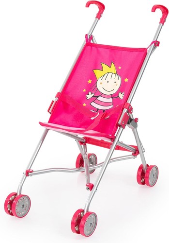 Pink princess foldable doll - princess,