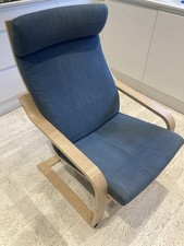 IKEA Poang Chair and Footstool