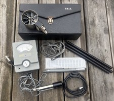 Rare Vintage Anemometer Steampunk Style Wind Gauge