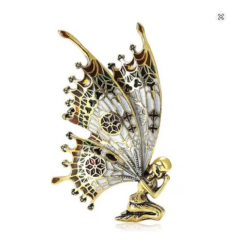 Elegant gold red butterfly - elegant,