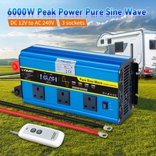 3000W 6000W Pure Sine Wave