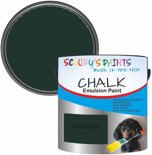 Slate ink chalk - (green), paint