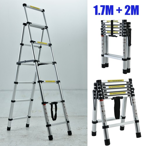 Aluminum telescopic steps - telescopic,