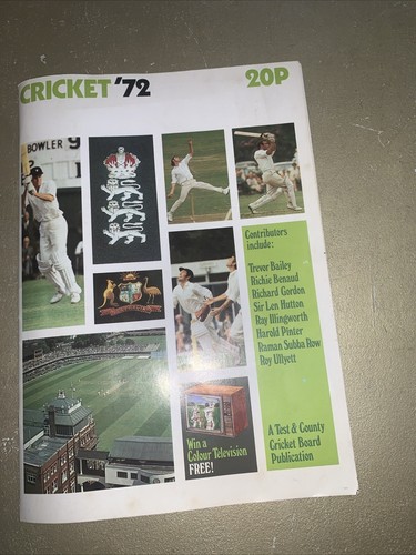 Cricket vintage sports - cricket’72,