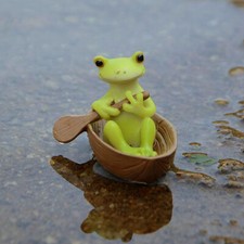 Cute Frog Rowing Boat TO 4966