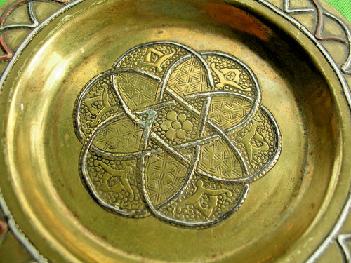 Cairo ware islamic brass - brass, with