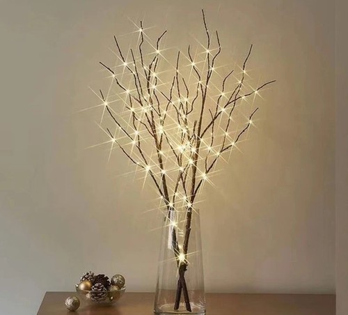 Battery led birch - led, twig