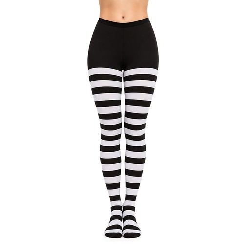 Womens fun striped tights - womens,