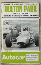 OULTON PARK 21 Oct 1967 BRSCC