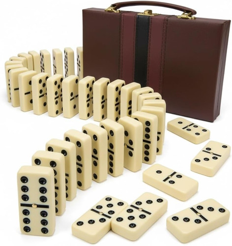 Jumbo double six dominoes - jumbo, set
