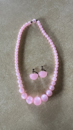 Vintage sterling silver pink - vintage,