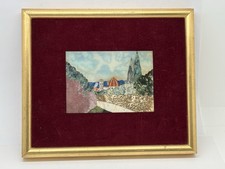 Gilt framed vintage - gilt,