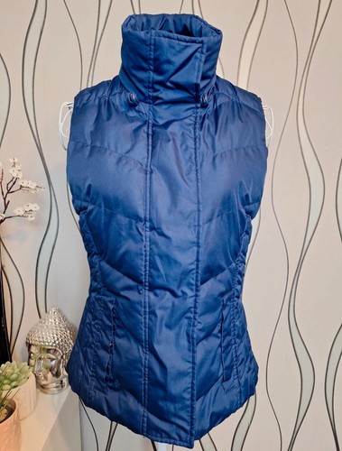 Oxmo womens blue padded gilet - oxmo,