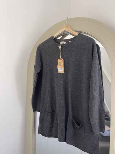 Fat face grey knit - face,