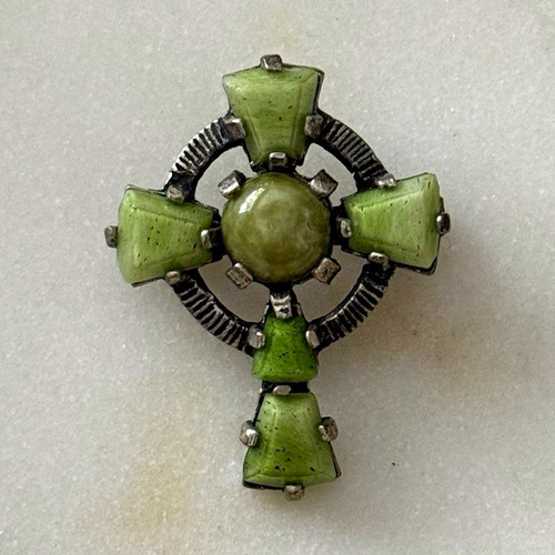Vintage miracle green stone - miracle,