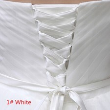 3 Meters Satin Corset Kit Replacement Wedding Gown Dress Cord Back Lace Up New