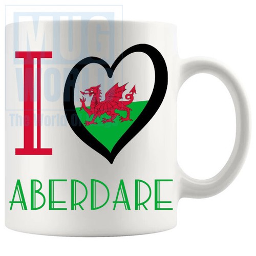 Love aberdare mug - aberdare,
