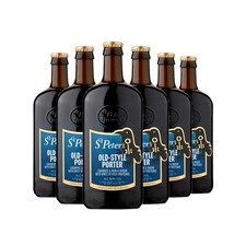 St. Peters Brewery Old Style Porter 5.1% ABV 6 x 500ml Glass Bottles
