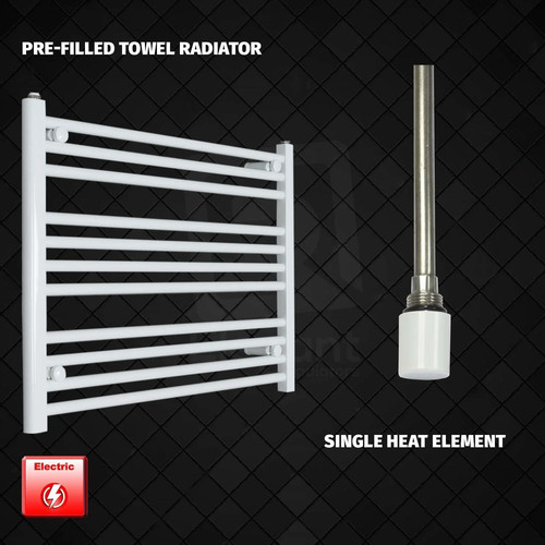 White electric heated - heated, towel