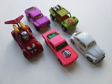 matchbox group of superfast toy cars x5